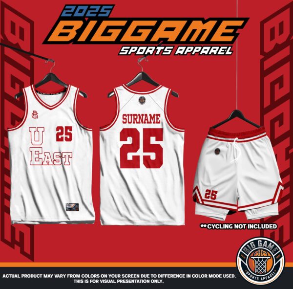 228 Big Game Concept - 'UNIVERSITY OF THE EAST WHITE'